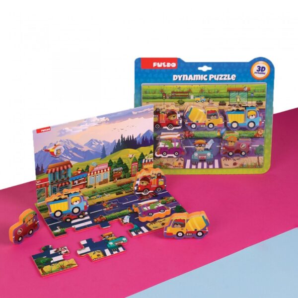 PUZZLE TRAFIC, 17 PIESE - PUEDOB2216