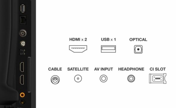 QLED TV FHD 50" (127cm) TCL 50V5C