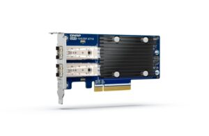 QNAP QXG-10G2T-X710 Two Port 10GbE Network Card with SR-IOV and iSCSI - QXG-10G2SF-X710