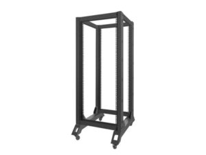 Rack deschis 19" 27U, 600x800, negru V2 - OR01-6827-B