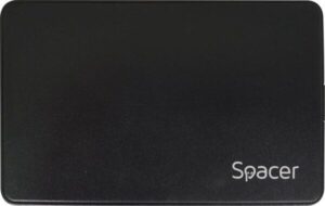 Rack ext. HDD/SSD 2.5" Spacer USB 3.0 negru - SPR-25612