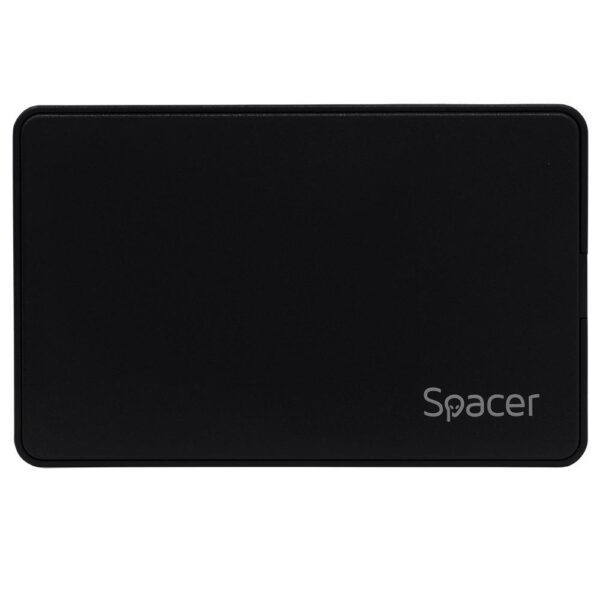 Rack extern HDD/SSD 2.5" Spacer USB-C 3.1 negru - SPR-TYPE-C-01