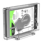 Rack HDD Orico 2159C3 USB 3.1 2.5" transparent, protocol USAP si TRIM - 2159C3-CR