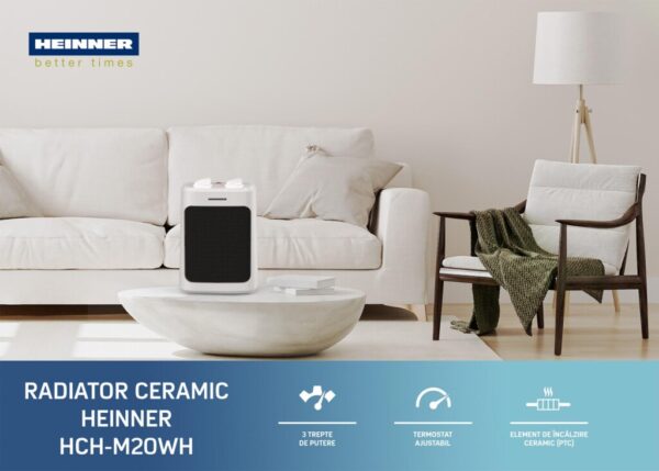 RADIATOR CERAMIC HEINNER HCH-M20WH