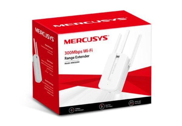 Range Extender Wi-Fi Mercusys MW300RE, 300Mbps