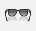 Ray-Ban Meta Wayfarer AI Glasses Matte Black/Polar Gradient Graphite - RW4008 601ST3 53 - imagine 2