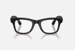 Ray-Ban Meta Wayfarer Gen 2 AI Glasses Matte Black/Clear (Large) - RW4012 601SSB 53-22 - imagine 2