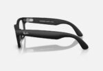 Ray-Ban Meta Wayfarer Gen 2 AI Glasses Matte Black/Clear (Large) - RW4012 601SSB 53-22 - imagine 3