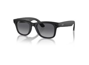 RayBan Meta Wayfarer Matte Black/Gradient Graphite Polarized - RW4006-8056597982788