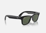 RayBan Meta Wayfarer Shiny BLACK/GREEN - RW4006 601/71