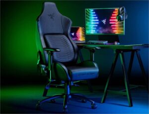 Razer Iskur Black Edition - Gaming Chair With Built In Lumbar Support - RZ38-02770200-R3G1