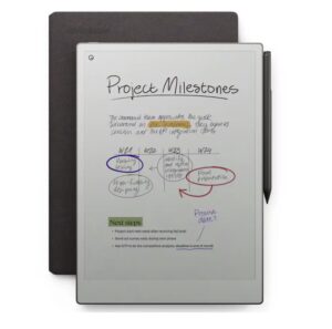 ReMarkable Paper Pro Tablet- Marker Plus Black + Book - RM83C-1001NW