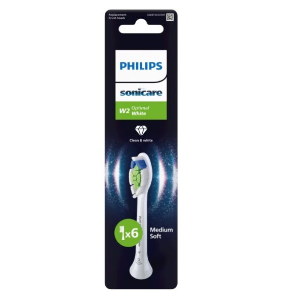 Rezerve Philips Sonicare Optimal White HX6066/87, pachet de 6 capete