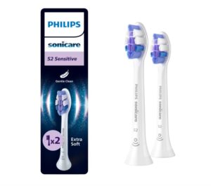 Rezerve PHILIPS Sonicare Sensitive HX6052/87, Pachet de 2 capet