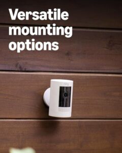 Ring Stick Up Cam, Indoor/Outdoor Wire Free 1080p Security - B0C5QRZ47P - imagine 2