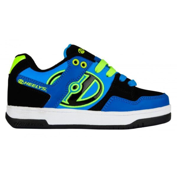 ROLE HEELYS FLOW 31 ALBASTRU NEGRU LIME - HLY-B1W-5020