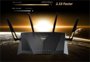 Router Wireless Asus RT-AX88U PRO; Standard rețea: WiFi 6 (802.11ax)