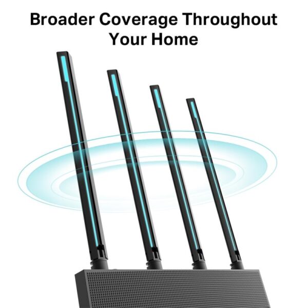 Router wireless TP-LINK Gigabit Archer C80, WiFI 5, Dual-Band