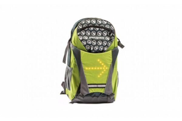 RUCSAC PEGAS CU SEMNALIZARE 48LED, CULOARE LED GALBEN ROSU - F21YKBB1821-GRN