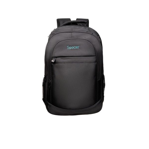 Rucsac Spacer Chicago pentru notebook de max. 17", 3 compartimente - SPBP-CHICAGO-BK