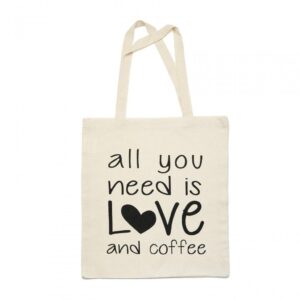 Sacosa Heinner cumparaturi bumbac Love - HR-SHPBAG38C