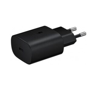 Samsung 25W Travel Adapter (w/o cable) 1xUSB Type-C Black (bulk) - GP-PTU021SOABQ