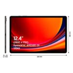 Samsung TAB S9+ X810 WIFI 12.4" 12GB 256GB Gray (incl. Pen) - SM-X810NZAAEUE