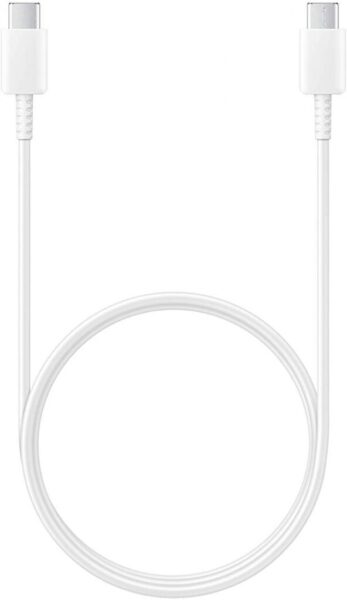 Samsung USB Type-C to C Cable (1.8m, 3A) White (bulk) - GP-TOU021RFCWW