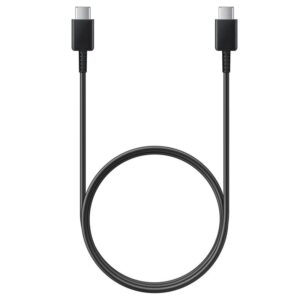 Samsung USB Type-C to C Cable (1m, 3A) Black (bulk) - GP-TOU021RFBBW