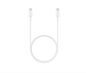 Samsung USB Type-C to C Cable (1m, 3A) White (bulk) - EP-DA905BWE