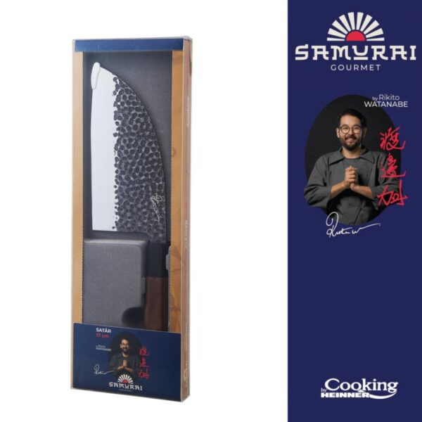 SATAR 17 CM, RIKITO WATANABE, SAMURAI GOURMET, COOKING BY HEINNER - HR-EVI-RH17