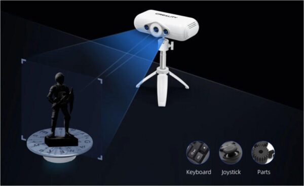 Scanner 3D Creality CR-SCAN LIZZARD PREMIUM, automatic matching - CR-SCAN LIZARD