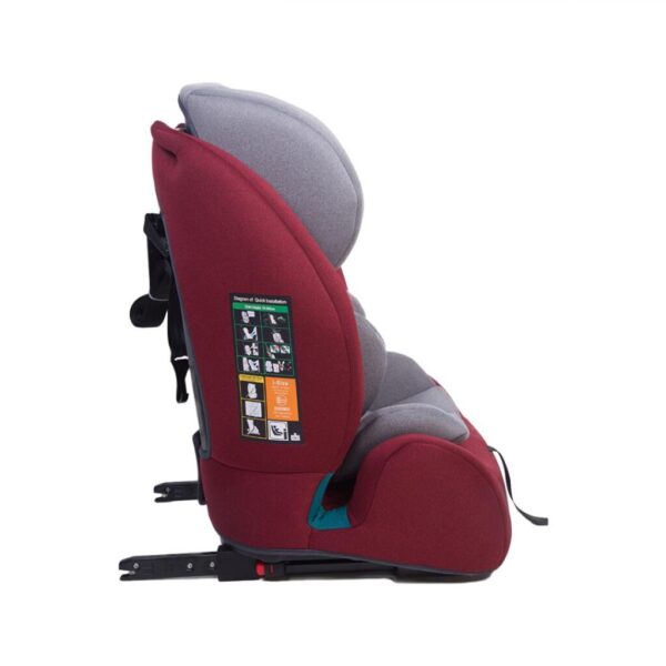 Scaun auto 76-150CM (15M-12Y), R129, isofix si top tether - UG-302IS-RD