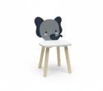Scaun copii, MDF, design elefant, U-Grow - UG-CHAIR-EF