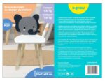 Scaun copii, MDF, design elefant, U-Grow - UG-CHAIR-EF - imagine 4