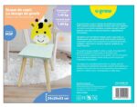 Scaun copii, MDF, design girafa, U-Grow - UG-CHAIR-GF - imagine 4