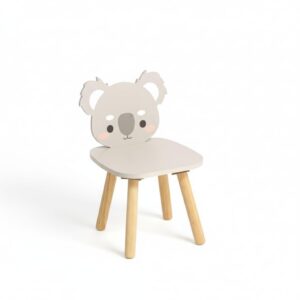 Scaun copii, MDF, design ursulet koala, U-Grow - UG-CHAIR-UK