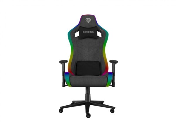 Scaun gaming Genesis TRIT 660, material textil, iluminare RGB - NFG-2246