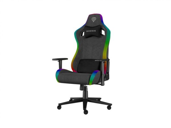 Scaun gaming Genesis TRIT 660, material textil, iluminare RGB - NFG-2246