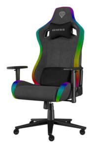 Scaun gaming Genesis TRIT 660, material textil, iluminare RGB - NFG-2246