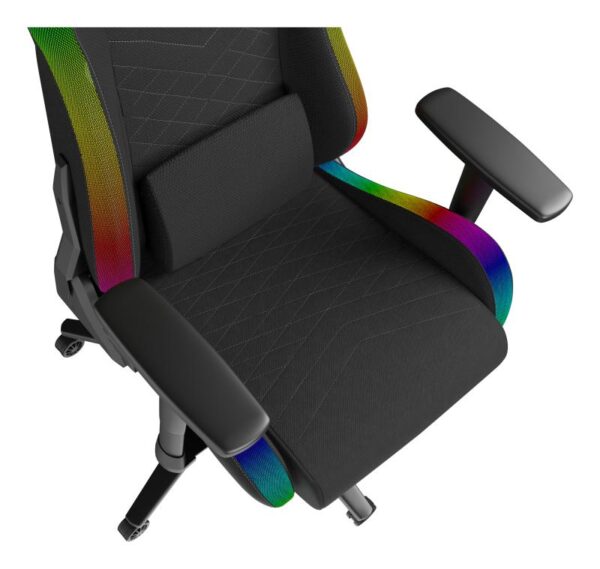 Scaun gaming Genesis TRIT 660, material textil, iluminare RGB - NFG-2247