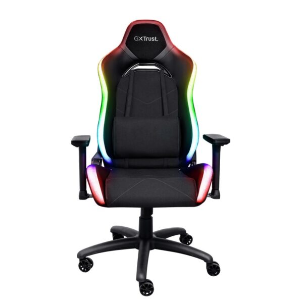 Scaun gaming Trust GXT 719 Ruya, iluminare RGB, 5 roti - TR-25185