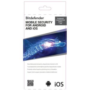 Scratch card Bitdefender Mobile Security Android <(>& <)> IOS - BI01ZZCSN1203HEN