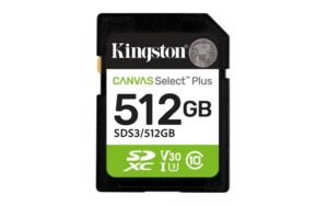 SDXC Card Kingston, 512GB, Select Plus, Clasa 10 UHS-I - SDS3/512GB