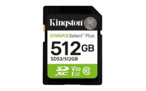SDXC Card Kingston, 512GB, Select Plus, Clasa 10 UHS-I - SDS3/512GB