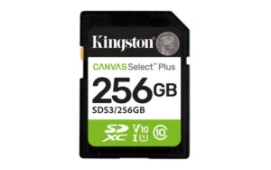 SDXC Kingston, 64GB, Select Plus, Clasa 10 UHS-I Performance - SDS3/256GB