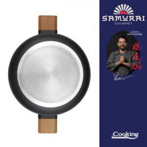 SEMIOALA ALUMINIU + CAPAC 24X12.5 CM, 5.3 L, RIKITO WATANABE - HR-SNT-S24