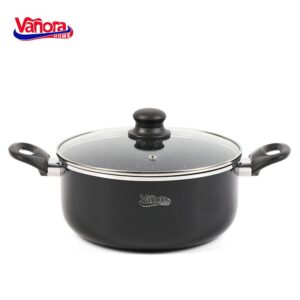 SEMIOALA ALUMINIU+CAPAC 24x11 CM, 4 L, VANORA HOME - VN-MS-S24