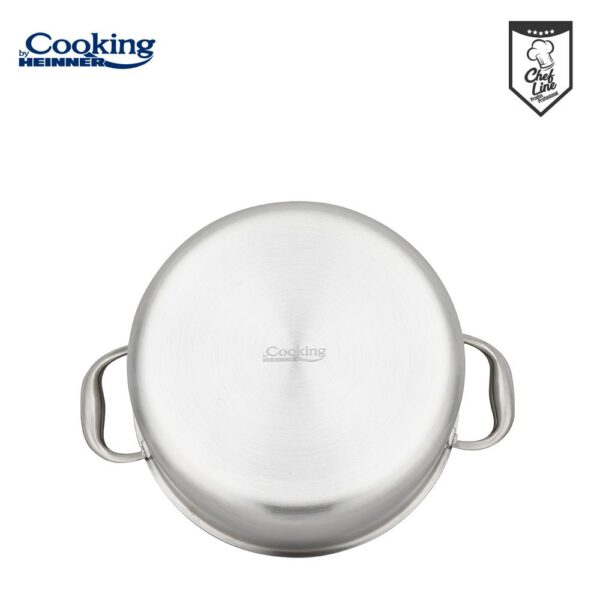 SEMIOALA CU CAPAC, 20x10 CM, 2.8 L TITANIUM3, COOKING BY HEINNER - HR-MRK-20