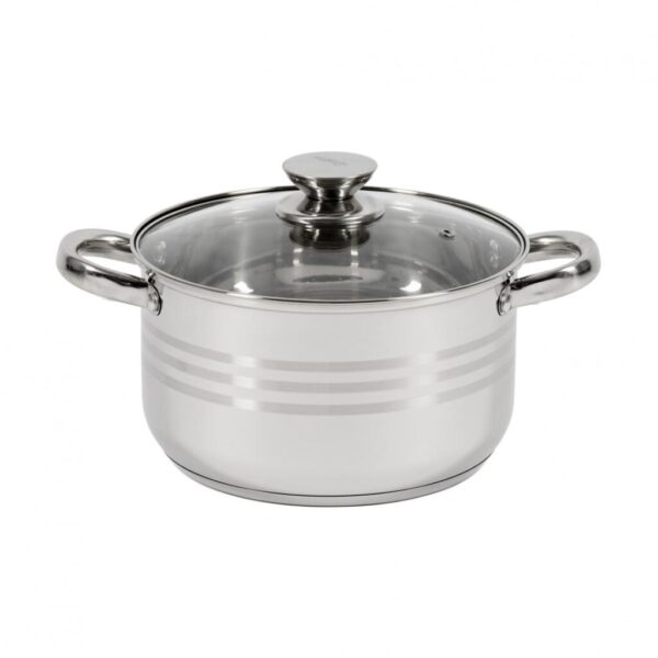 SEMIOALA INOX+CAPAC, 22X12.5 CM, 4.5 L, MYRA, COOKING BY HEINNER - HR-HJ-045